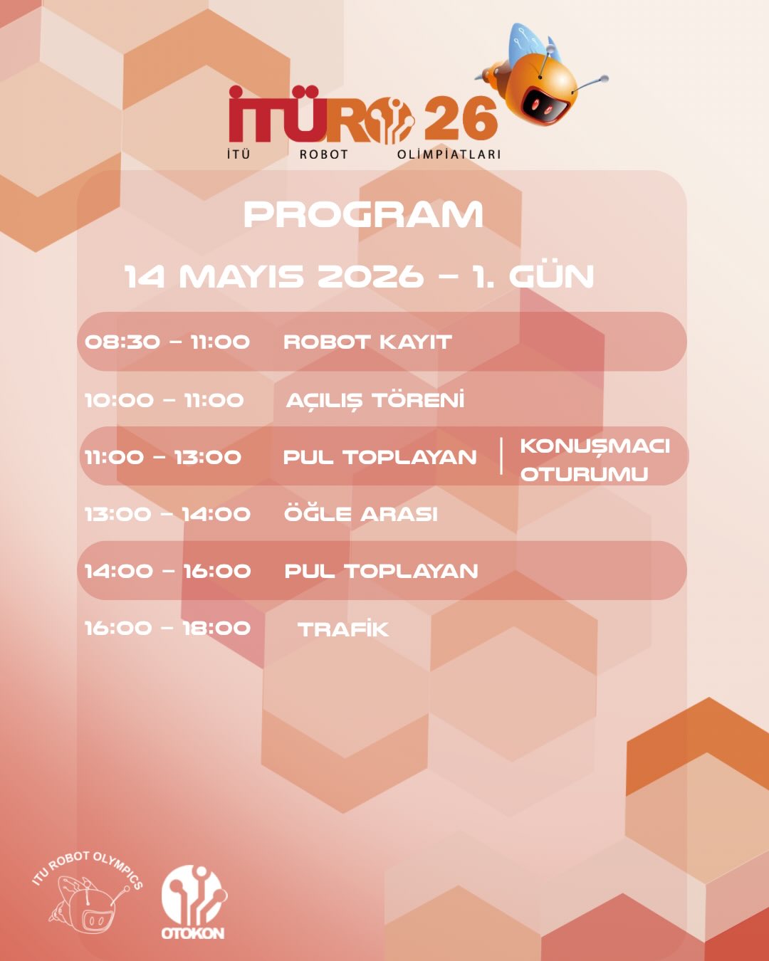 İTÜRO 2026 Yarışma Akışı 1